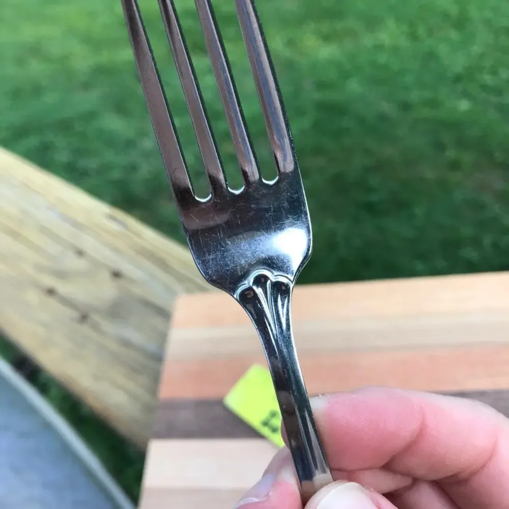 Oneida Tribeca glossy stainless flatware - single dinner fork